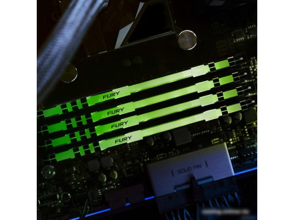 Оперативная память Kingston FURY Beast RGB 2x8ГБ DDR4 2666 МГц KF426C16BB2AK2/16