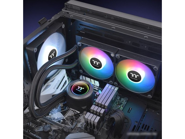 Жидкостное охлаждение для процессора Thermaltake TH240 V2 ARGB CL-W361-PL12SW-A
