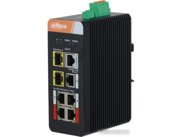 Управляемый коммутатор 2-го уровня Dahua DH-IS4207-4GT-120