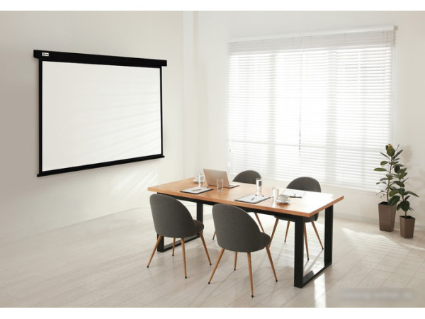 Проекционный экран CACTUS Wallscreen 213x213 CS-PSW-213X213-BK