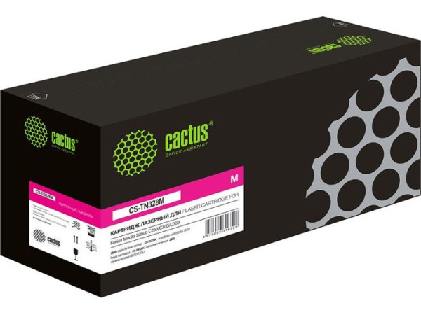 Картридж CACTUS CS-TN328M (аналог Konica Minolta TN328M)