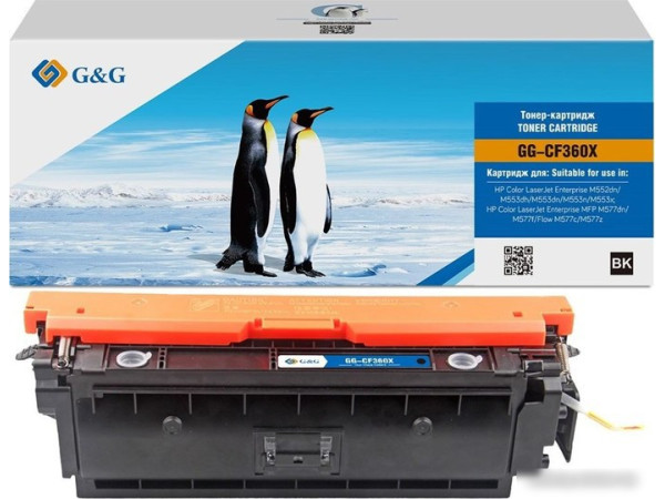 Картридж G&G GG-CF360X (аналог HP CF360X)
