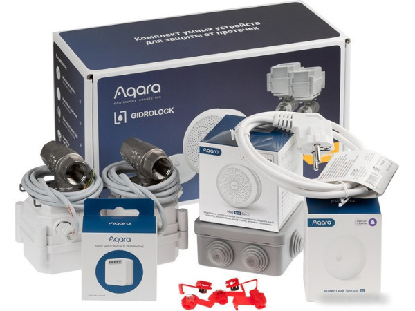 Набор умного дома Aqara Защита от протечки SWK43BS 3/4"