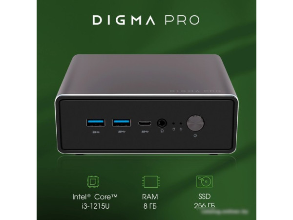 Компактный компьютер Digma Pro Minimax U1 DPP3-ADXW02