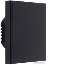 Выключатель Aqara Smart Wall Switch H1 одноклавишный без нейтрали (черный)
