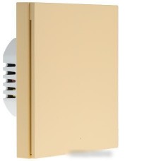 Выключатель Aqara Smart Wall Switch H1 одноклавишный с нейтралью (бежевый)