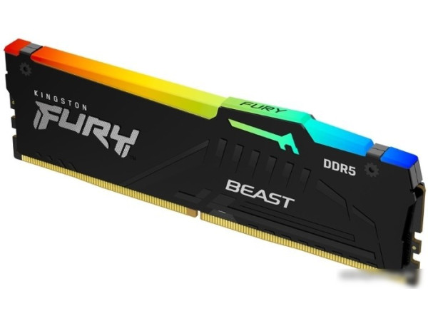 Оперативная память Kingston FURY Beast RGB 16ГБ DDR5 6000 МГц KF560C30BBA-16