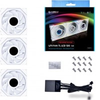 Набор вентиляторов Lian Li Uni Fan TL LCD 120 Reverse Triple Pack G99.12TLLCD3W.00