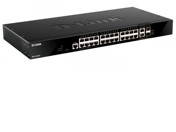 Управляемый коммутатор 3-го уровня D-Link DGS-1520-28/A1A