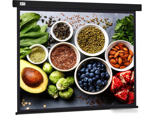 Проекционный экран CACTUS Wallscreen 187x332 CS-PSW-187X332-BK