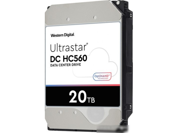 Жесткий диск WD Ultrastar DC HC560 20TB WUH722020BLE6L4