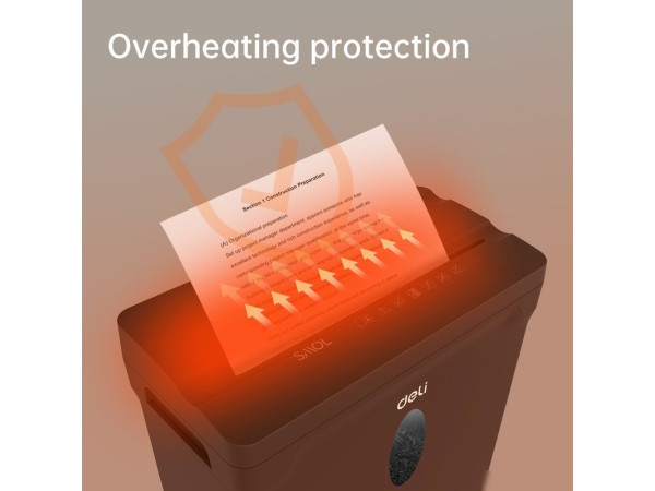 Шредер Deli ET014