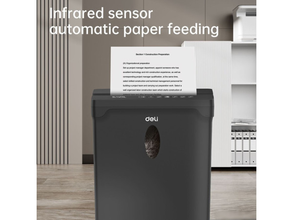 Шредер Deli ET014