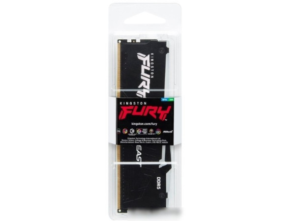Оперативная память Kingston FURY Beast RGB 2x8ГБ DDR5 6000 МГц KF560C30BBAK2-16