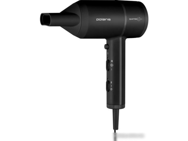 Фен Polaris PHD 2044Ti Quattro Ionic (черный)