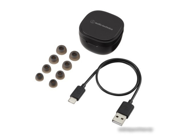 Наушники Audio-Technica ATH-SQ1TW (черный)