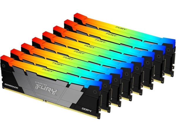 Оперативная память Kingston FURY Renegade RGB 8x32ГБ DDR4 3200 МГц KF432C16RB2AK8/256