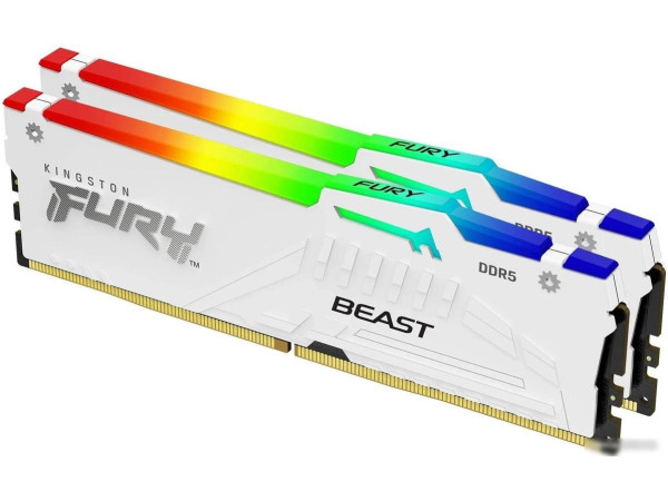 Оперативная память Kingston FURY Beast RGB 2x32ГБ DDR5 6000 МГц KF560C30BWAK2-64