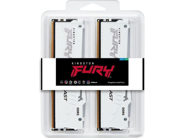 Оперативная память Kingston FURY Beast RGB 2x16ГБ DDR5 6400 МГц KF564C32BWAK2-32