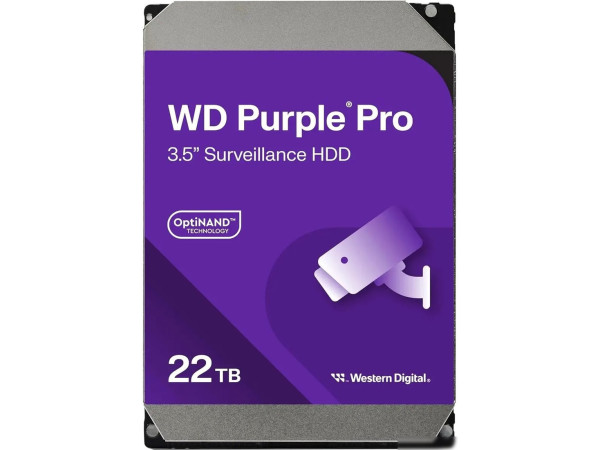Жесткий диск WD Purple Pro 22TB WD221PURP