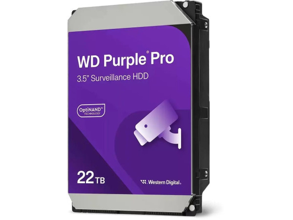 Жесткий диск WD Purple Pro 22TB WD221PURP