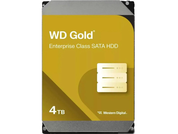 Жесткий диск WD Gold 4TB WD4004FRYZ