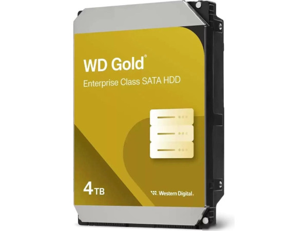 Жесткий диск WD Gold 4TB WD4004FRYZ