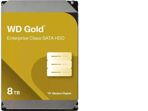 Жесткий диск WD Gold 8TB WD8005FRYZ