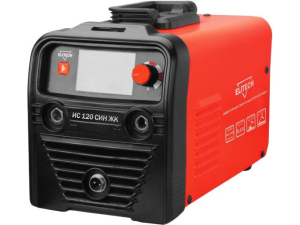 Сварочный инвертор ELITECH ИС 120 СИН ЖК