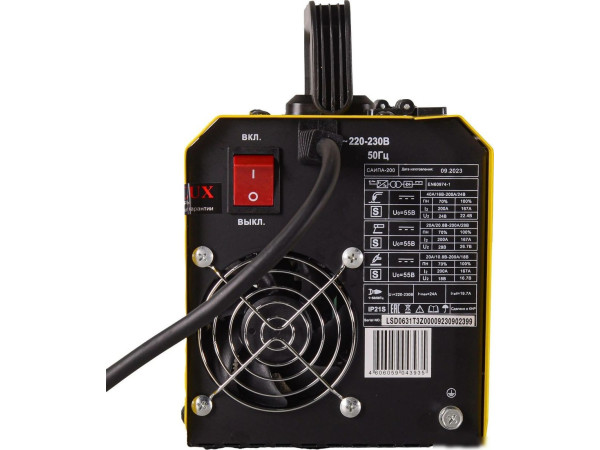 Сварочный инвертор Eurolux САИПА-200 65/143