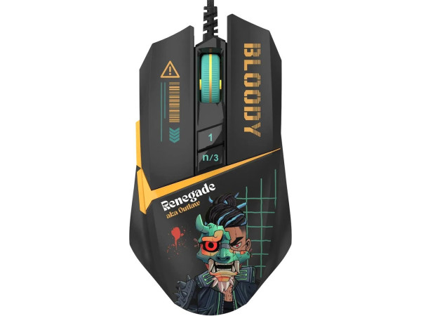 Игровая мышь A4Tech Bloody W63 Max Renegade (черный)