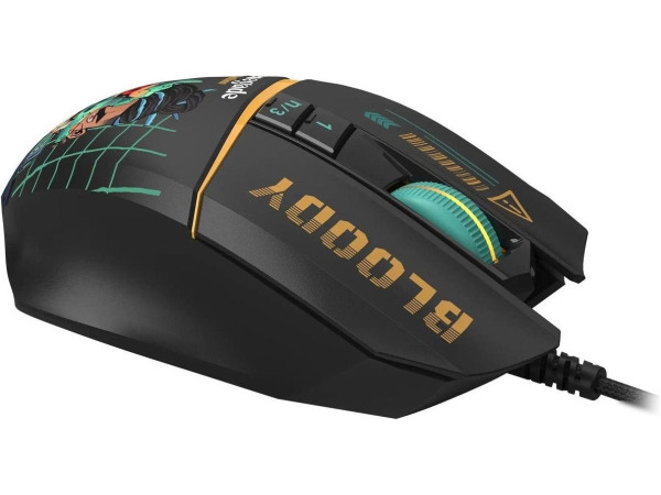 Игровая мышь A4Tech Bloody W63 Max Renegade (черный)