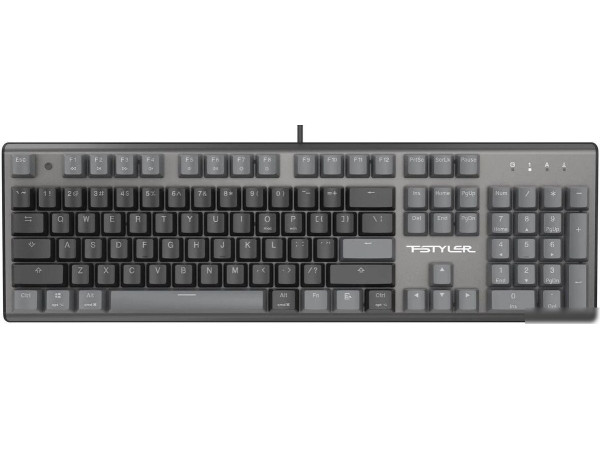Клавиатура A4Tech Fstyler FS100 Neon (серый/черный)