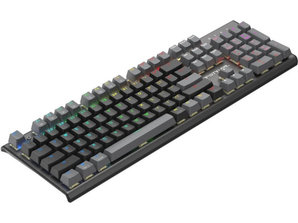 Клавиатура A4Tech Fstyler FS100 Neon (серый/черный)
