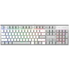 Клавиатура A4Tech Fstyler FS100 Neon (серебристый/серый)