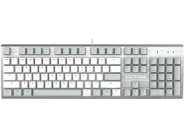 Клавиатура A4Tech Fstyler FS100 Neon (серебристый/серый)