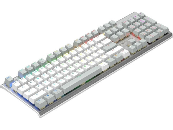 Клавиатура A4Tech Fstyler FS100 Neon (серебристый/серый)