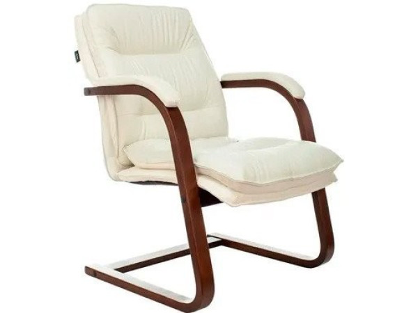 Офисный стул Бюрократ T-9927WALNUT-AV/IV (слоновая кость)