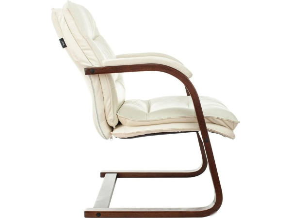 Офисный стул Бюрократ T-9927WALNUT-AV/IV (слоновая кость)