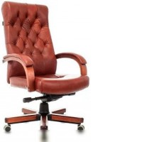 Офисное кресло Бюрократ T-9928WALNUT/CHOK (светло-коричневый)