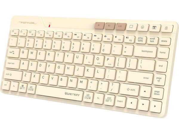 Клавиатура A4Tech Fstyler FBK26C AS (бежевый)