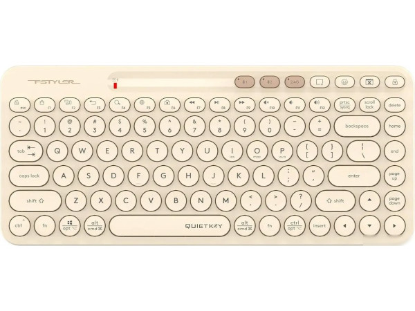 Клавиатура A4Tech Fstyler FBK36C AS (бежевый)