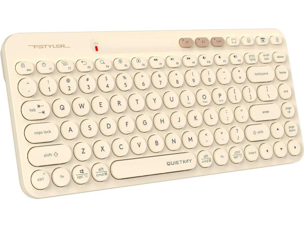 Клавиатура A4Tech Fstyler FBK36C AS (бежевый)