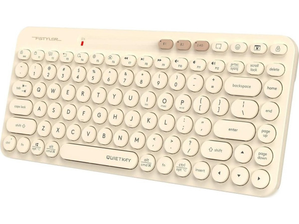 Клавиатура A4Tech Fstyler FBK36C AS (бежевый)