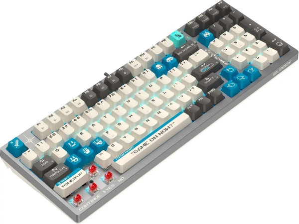 Клавиатура A4Tech Bloody S98 Pixels Blue (Bloody BLMS Red Plus, нет кириллицы)