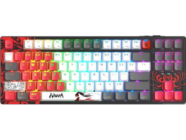 Клавиатура A4Tech Bloody WS87 Naraka (Bloody BLMS Red Plus)