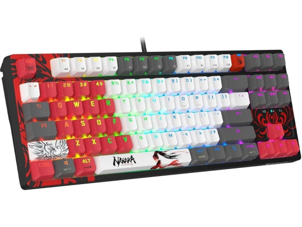 Клавиатура A4Tech Bloody WS87 Naraka (Bloody BLMS Red Plus)