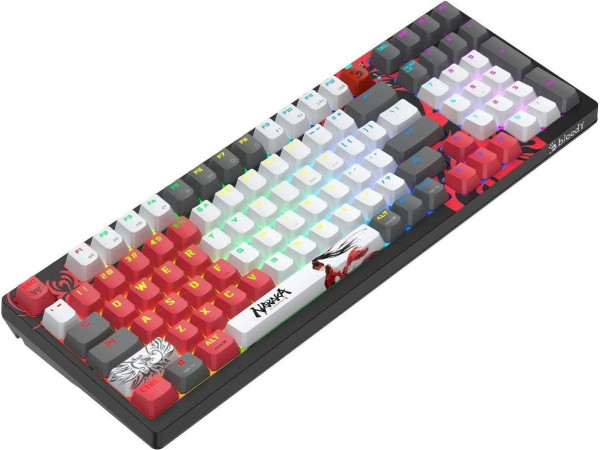 Клавиатура A4Tech Bloody WS98 Naraka (Bloody BLMS Red Plus)