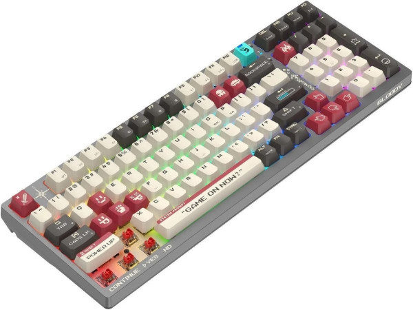 Клавиатура A4Tech Bloody WS98 Pixels Red (Bloody BLMS Red Plus)