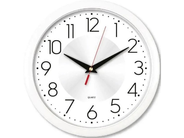 Настенные часы Бюрократ WallC-R69P22/White